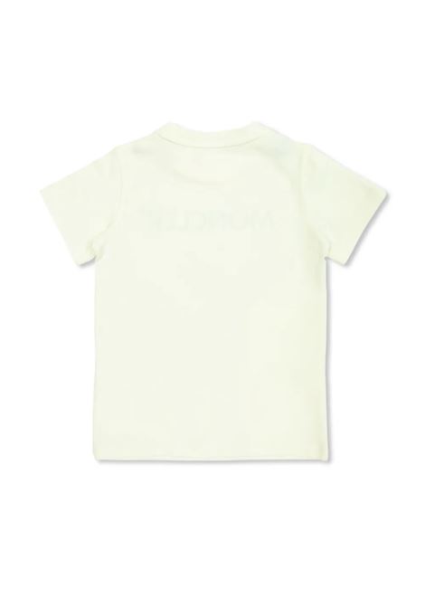 T-Shirt Bianca Con Logo MONCLER ENFANT | 951-8C00007 8790N034